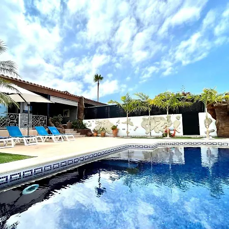 Wonderful With Private Pool, Wifi, Gym And Barbecue In South Tenerife Costa Adeje (Tenerife)