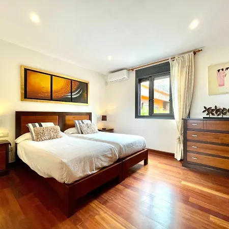 Wonderful With Private Pool, Wifi, Gym And Barbecue In South Tenerife 아데제