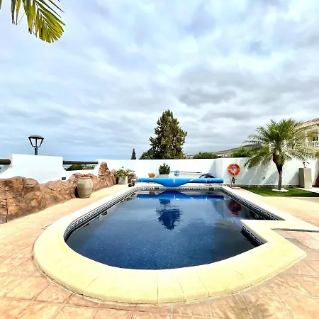 Wonderful With Private Pool, Wifi, Gym And Barbecue In South Tenerife * אדחה